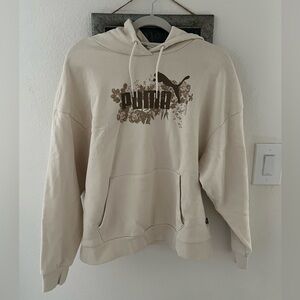 PUMA women’s Cream Hoodie